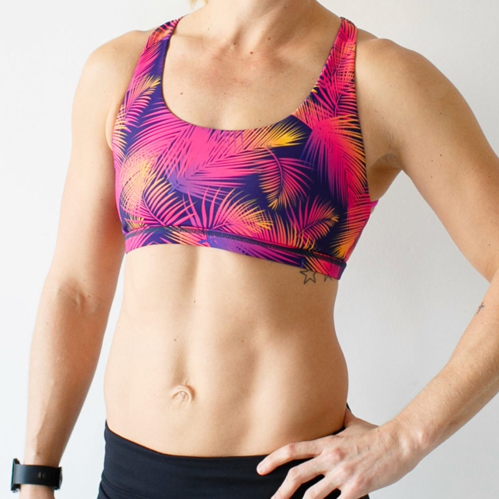 Born Primitive Vitality Bra Miami Heat Sz M